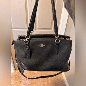 Coach Tote Christie Carryall convertible Crossgrain Leather Bag